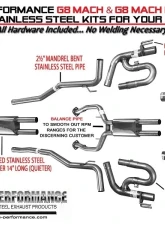 Solo Performance Mach-Balanced Catback Exhaust System Pontiac G8 V8 2008-2009                                     - 994192SL - Image 2