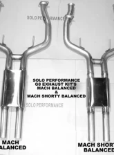 Solo Performance Mach-Balanced Catback Exhaust System Pontiac G8 V8 2008-2009                                     - 994192SL - Image 3