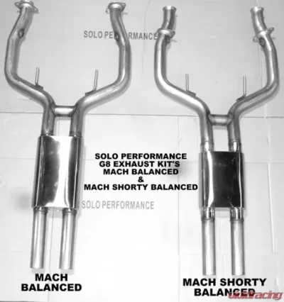 Solo Performance Mach-Balanced Catback Exhaust System Pontiac G8 V8 2008-2009 - 994192SL