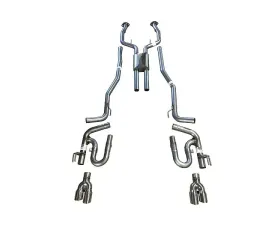 Solo Performance Mach-Shorty Catback Exhaust System Pontiac G8 V8 2008-2009