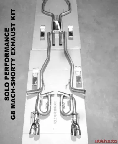 Solo Performance Mach-Shorty Catback Exhaust System Pontiac G8 V8 2008-2009 - 994194SL