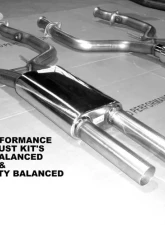 Solo Performance Mach-Shorty-Balanced Catback Exhaust System Pontiac G8 V8 2008-2009                                     - 994196SL - Image 4