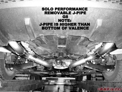 Solo Performance Mach-Shorty-Balanced Catback Exhaust System Pontiac G8 V8 2008-2009 - 994196SL