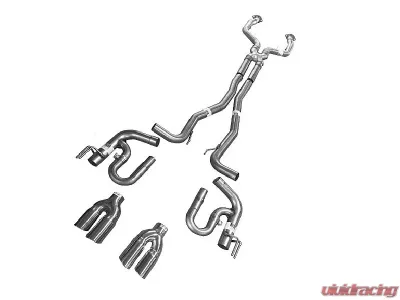 Solo Performance 3" Street-Race Catback Exhaust System Pontiac G8 V8 2008-2009 - 994199SL