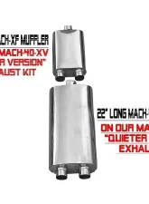 Solo Performance Mach-44 Catback Dual Exhaust Kit w/ Standard Tips Chevrolet Silverado 5.3L 2014-2018                                     - 994344SL - Image 4
