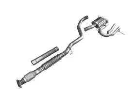 Solo Performance V-Mach 2N1 Modular Catback Exhaust System Hyundai Veloster Turbo 2012-2015