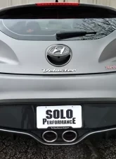 Solo Performance V-Mach 2N1 Modular Catback Exhaust System Hyundai Veloster Turbo 2012-2015                                     - 994935SL - Image 8