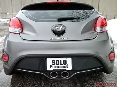 Solo Performance V-Mach 2N1 Modular Catback Exhaust System Hyundai Veloster Turbo 2012-2015 - 994935SL