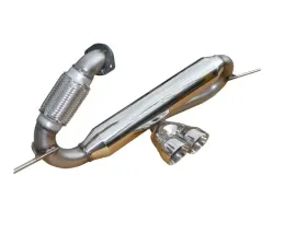 Solo Performance Rear Center Dual Catback Exhaust System Smart Car 2007-2015