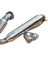 Solo Performance Rear Center Dual Catback Exhaust System Smart Car 2007-2015                                     - 996761SL - Image 4