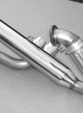 Solo Performance Rear Center Dual Catback Exhaust System Smart Car 2007-2015                                     - 996761SL - Image 2