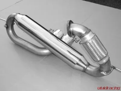 Solo Performance Rear Center Dual Catback Exhaust System Smart Car 2007-2015 - 996761SL