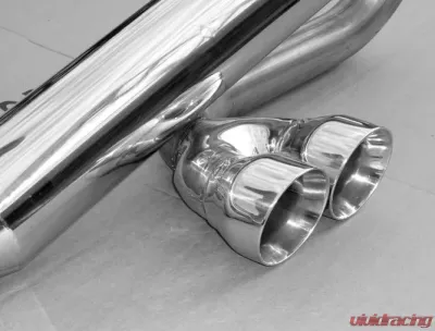 Solo Performance Rear Center Dual Catback Exhaust System Smart Car 2007-2015 - 996761SL