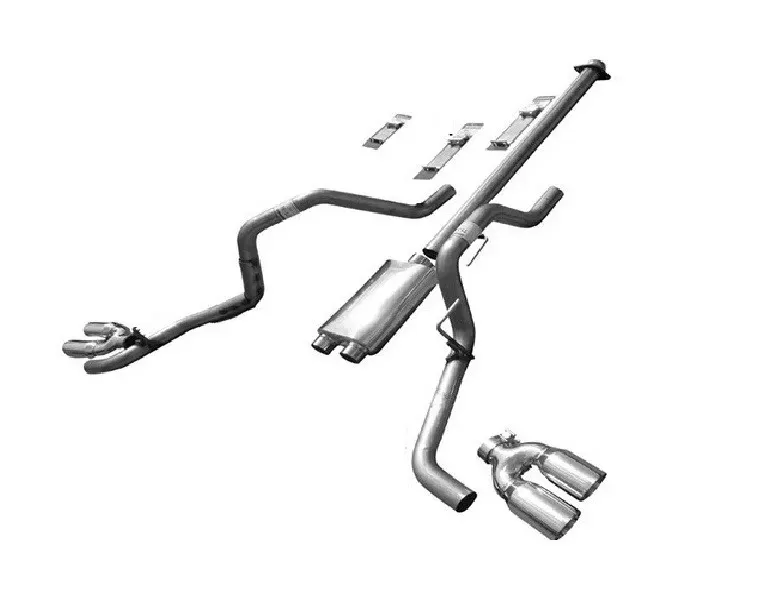 Solo Performance Mach-40-XV Dual Catback Exhaust System - Louder Version (132" Wheel Base) Ford F-150 5.0L 2015-2019 - 998132SL