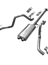 Solo Performance Mach-44-XV Dual Catback Exhaust System - Quieter Version (145" Wheel Base) Ford F-150 5.0L 2015-2019                                     - 998144SL - Image 6