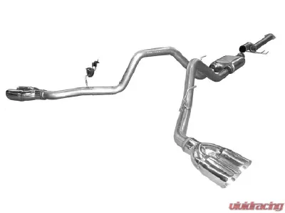 Solo Performance Mach-X-V8 Dual Catback Exhaust Kit (157" Wheel Base) Ford F-150 2011-2014 - 998157SL