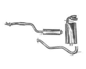 Solo Performance Single Catback Exhaust System Saturn Sky NA 2006-2009