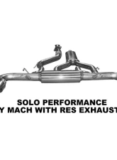 Solo Performance Mach w/ Resonator Dual Catback Exhaust System Saturn Sky NA 2006-2009                                     - 998507SL - Image 2