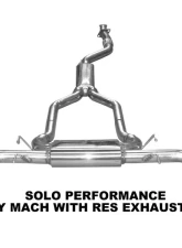 Solo Performance Mach w/ Resonator Dual Catback Exhaust System Saturn Sky NA 2006-2009                                     - 998507SL - Image 3