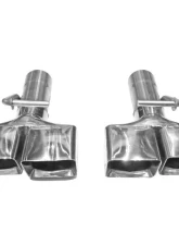 Solo Performance 3" Weld On Exhaust Tips (Pair) Dodge Challenger SRT 2008-2014                                     - T607-1R3.0 WO - Image 2