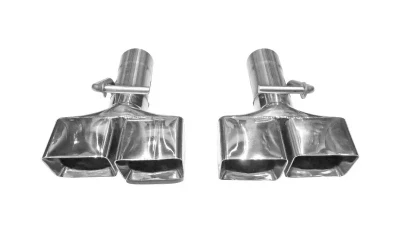 Solo Performance 3" Weld On Exhaust Tips (Pair) Dodge Challenger SRT 2008-2014                                     - T607-1R3.0 WO - Image 2