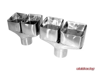 Solo Performance 3" Weld On Exhaust Tips (Pair) Dodge Challenger SRT 2008-2014 - T607-1R3.0 WO