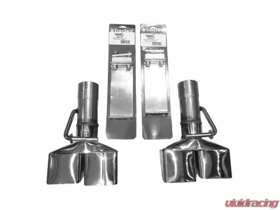 Solo Performance 3" Weld On Exhaust Tips (Pair) Dodge Challenger SRT 2008-2014 - T607-1R3.0 WO