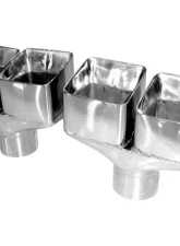 Solo Performance 2" Weld On Exhaust Tips (Pair) Dodge Challenger RT 2008-2014                                     - T607-1R2.5WO - Image 4