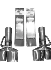 Solo Performance 2" Weld On Exhaust Tips (Pair) Dodge Challenger RT 2008-2014                                     - T607-1R2.5WO - Image 9