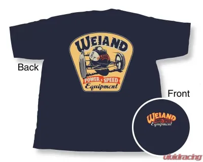 Weiand NAVY TEE - LG - 10002-LGWND