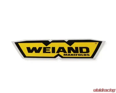 DECAL Weiand MANIFOLDS 36 SQIN - 36-301