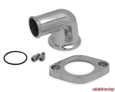 Weiand ALUMINUM WATER OUTLET, 90 DEGREE, - 6244