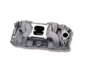 Weiand CHEV B/B STEALTH SERIES (OVAL) Chevrolet Lower