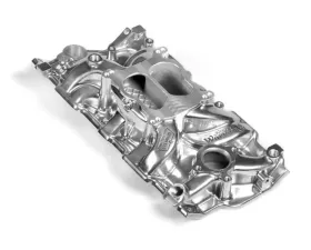 Weiand MANIFOLD - SBC SPREAD BORE - POLISH Lower