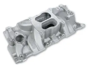 Weiand MANIFOLD - SBC SPREAD BORE LATE Upper