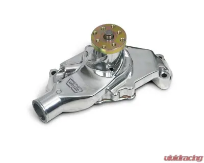 Weiand SBC SHORT ACTION Plus WATER PUMP - POL - 9208P