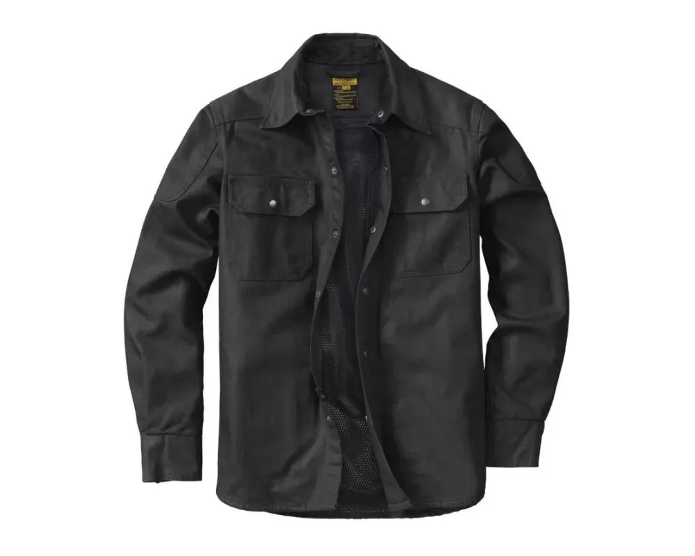 Scorpion EXO Covert Wax Riding Shirt - Black - 13503-7