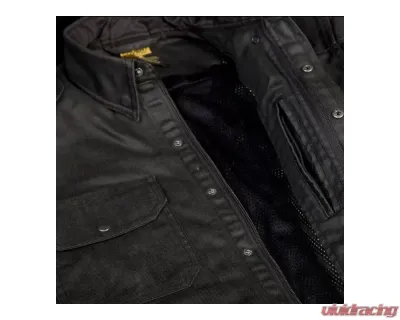 Scorpion EXO Covert Wax Riding Shirt - Black - 13503-5