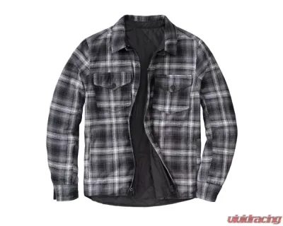 Scorpion EXO Morpheus Reversible Jacket - Black/Plaid Grey - 15001-10