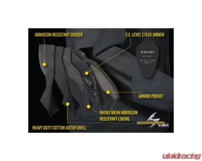 Scorpion EXO Covert Hoodie - Black - 15403-7