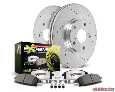 Power Stop Z26 Street Warrior Brake Kit Front Chevrolet Camaro 2016-2020 - K7295-26