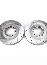Power Stop Evolution Drilled & Slotted Rotors - Pair Front Chevrolet Colorado 2009-2012                                     - AR82131XPR - Image 2