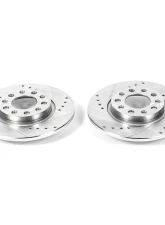Power Stop Evolution Drilled & Slotted Rotors - Pair Rear Chrysler 200 2015-2017                                     - AR83089XPR - Image 2