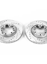 Power Stop Evolution Drilled & Slotted Rotors - Pair Front Chevrolet Colorado 2004-2008                                     - AR8653XPR - Image 2