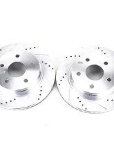 Power Stop Evolution Drilled & Slotted Rotors - Pair Front Chrysler Aspen 2007-2009                                     - AR8750XPR - Image 2