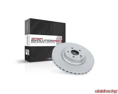Power Stop Evolution Geomet Coated Rotor Rear Hyundai Genesis Coupe 2010-2016 - JBR1528EVC