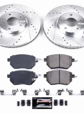 Power Stop Z23 Evolution Sport Brake Kit Front Infiniti FX35 2003-2005                                     - K091 - Image 2