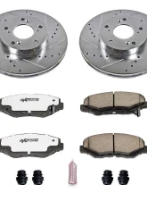 Power Stop Z26 Street Warrior Brake Kit Front Acura ILX 2014-2015                                     - K1043-26 - Image 2