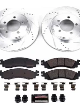 Power Stop Z23 Evolution Sport Brake Kit Front Ford Explorer 2006-2010                                     - K1441 - Image 2