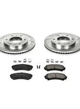 Power Stop Z23 Evolution Sport Brake Kit Front Mitsubishi Montero 2001-2006                                     - K148 - Image 2